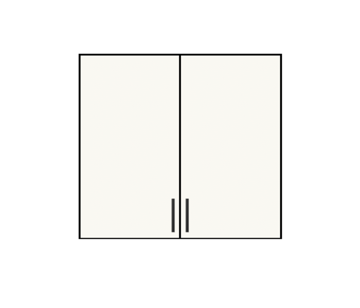 36" Wide x 30" High Wall Cabinet
