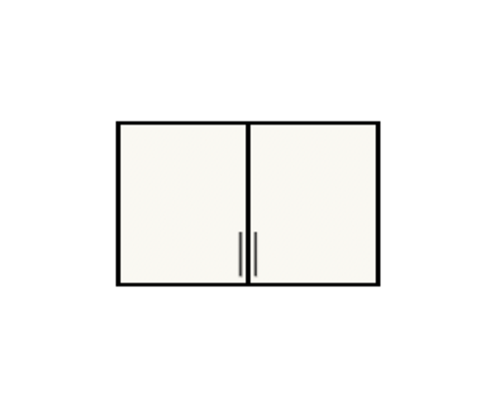 30" Wide x 20" High Stove Cabinet