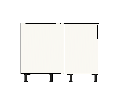 38" Wide Corner Base Cabinet