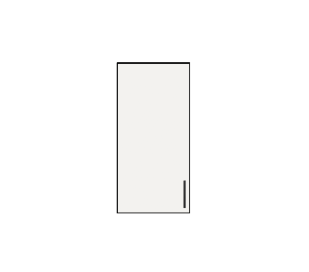 18" Wide x 24" High Laundry Cabinet