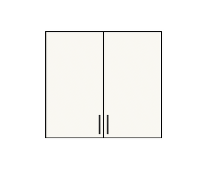 30" Wide x 30" High Wall Cabinet
