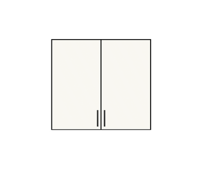 30" Wide x 24" High Laundry Cabinet