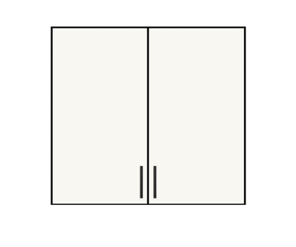 30" Wide x 40" High Wall Cabinet