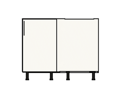 38" Wide Corner Base Cabinet
