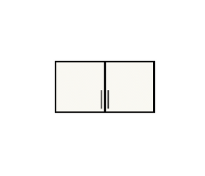 36" Wide x 15" High Fridge Cabinet